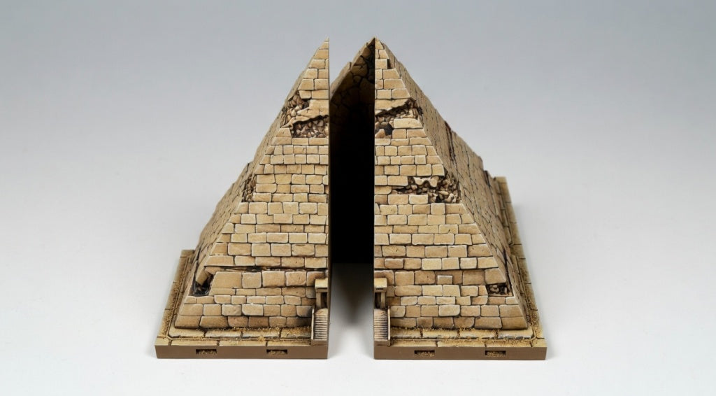 Egyptian Pyramid 1 – Large Modular Desert Temple (4-Piece Set)