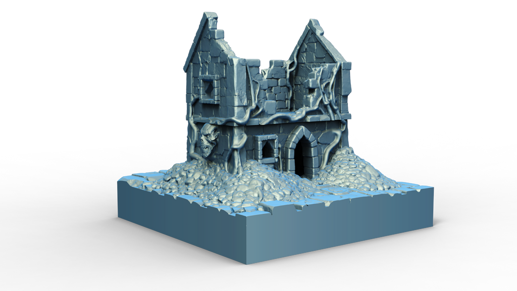 Dead City House 3 (collapsed rubble version)